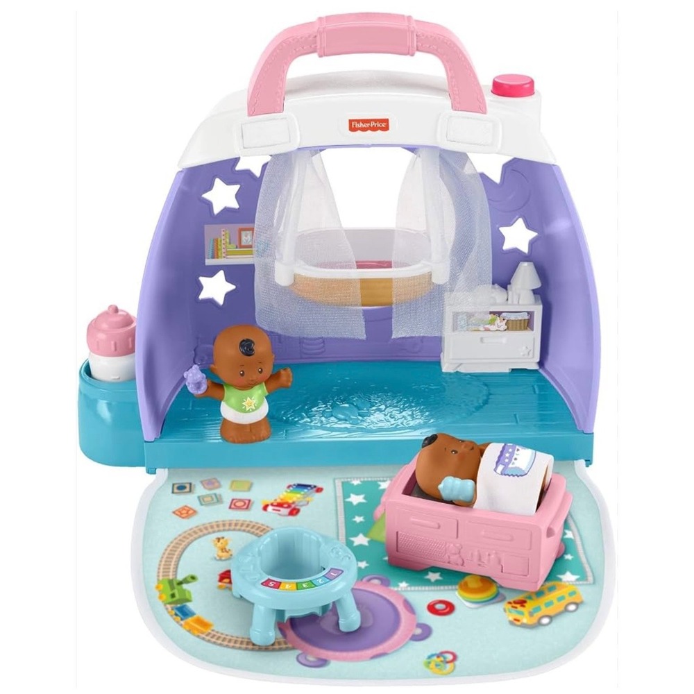 Fisher-Price Little People Cuddle & Play Nursery Playset Interactive 2019 NEW